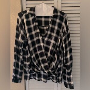 Plaid Hollister shirt